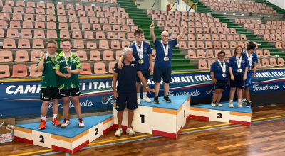 TENNISTAVOLO -  Matteo Giomo e Samuele Baraldo d'Argento al Campionato Italiano