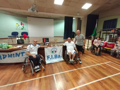 Parabadminton, medaglia d'oro per Maurizio e Di Santo 