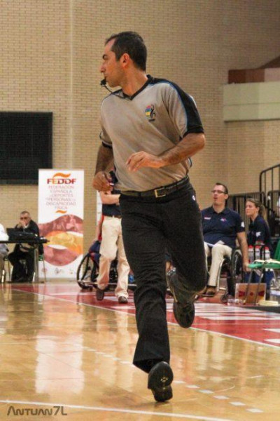 Maurizio Zamponi, unico arbitro italiano alle paralimpiadi di Tokio