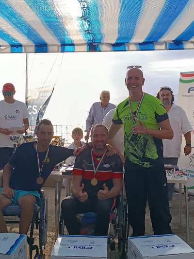 NUOTO IN ACQUE LIBERE - È d'Oro Mauro Scarpa nei 1500 metri in Basili...