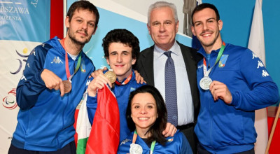 Scherma, Europei di Varsavia: altre 5 medaglie per l'Italia