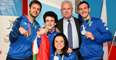 Scherma, Europei di Varsavia: altre 5 medaglie per l'Italia