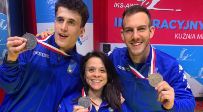 Scherma, Coppa del Mondo di Varsavia: argento per Pasquino e Rigo, bronzo per...