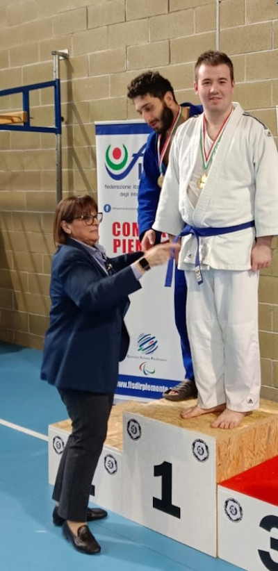 JUDO - Al Meeting Nazionale di judo FISDIR a Gattinara Patrick Buongiorno, C...