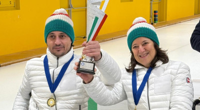 Curling: Menardi-Ronzani si confermano Campioni Italiani nel doppio misto