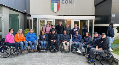 Wheelchair Curling, interesse e partecipazione nella due giorni di mental tra...