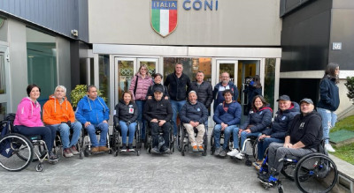 Wheelchair Curling, interesse e partecipazione nella due giorni di mental tra...