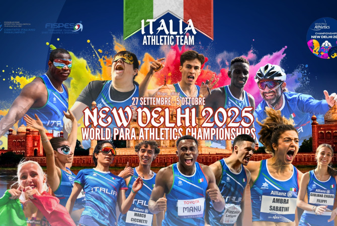 Mondiali di atletica paralimpica: tutto pronto a New Delhi. Si parte domani p...
