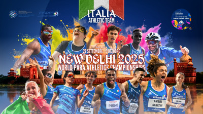 Mondiali di atletica paralimpica: tutto pronto a New Delhi. Si parte domani p...