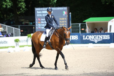 Paradressage: Campionati Europei. Medaglia d'argento per Sara Morganti