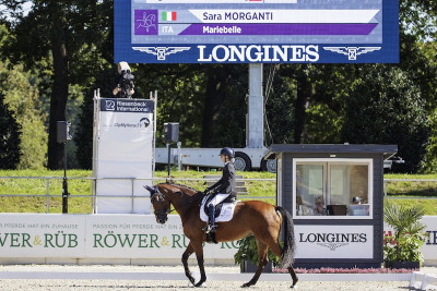 Equitazione, Europei di Riesenbeck: oro per Sara Morganti nel freestyle