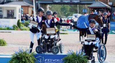 Paradressage. Sara Morganti campionessa del mondo a Tryon 2018