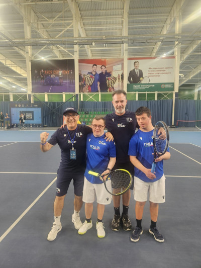 TENNIS – La Nazionale FISDIR Campione del Mondo VIRTUS di doppio