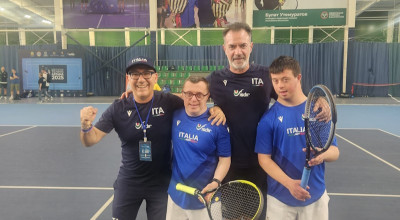 TENNIS – La Nazionale FISDIR Campione del Mondo VIRTUS di doppio