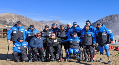 A Roccaraso: ritiro della Nazionale Paralimpica di Sci di Fondo