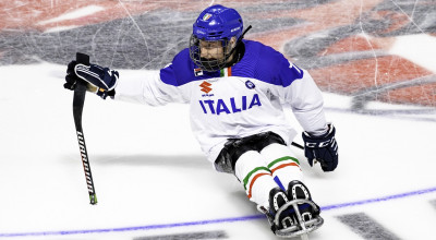 Para ice hockey: raduni e test match contro la Slovacchia per la Nazionale It...