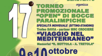 17° TORNEO PROMOZIONALE DI BOCCE PARALIMPICHE, BENEVENTO 9-10 OTTOBRE 2021