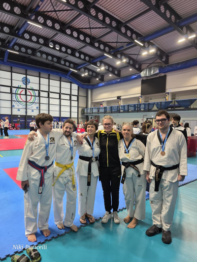 PARATAEKWONDO – Bottino ricco di Medaglie per l'Olimpico Trieste alla I...