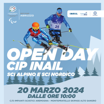 APERTE LE ISCRIZIONI per l'Open Day CIP-INAIL