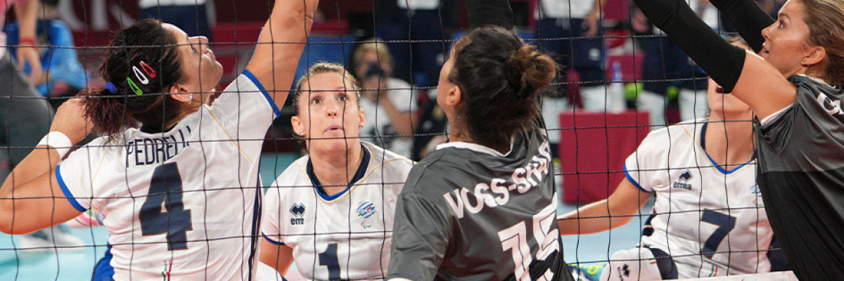 La nazionale di Sitting Volley a Tokyo La nazionale di Sitting Volley a Tokyo