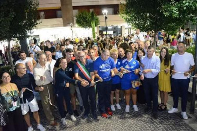 Oxana Corso Ambasciatrice Paralimpica alla Notte Bianca dello Sport Paralimpi...