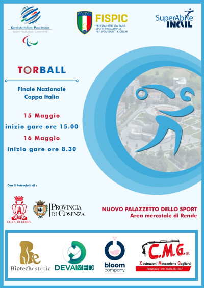 TORBALL - Finale Nazionale Coppa Italia - Rende (CS) 15-16 maggio