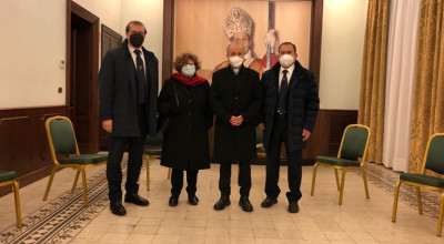 L'ARCIVESCOVO DI REGGIO CALABRIA - BOVA MONS. MORRONE INCONTRA I COMPONENTI D...