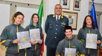 Ambra Sabatini entra nelle Fiamme Gialle Ambra Sabatini entra nelle Fiamme Gialle