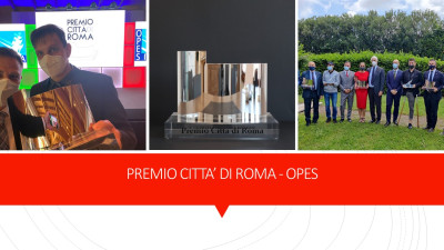 OPES - VII EDIZIONE DEL PREMIO CITTA' DI ROMA   PREMIATO IL PRESIDENTE DEL CI...