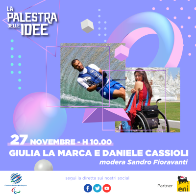 Ospiti de La Palestra delle Idee la travel blogger Giulia La Marc...