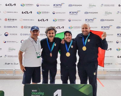 Tiro a volo, Coppa del Mondo WSPS: 2 ori e 1 bronzo per l'Italia