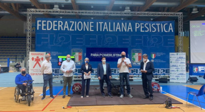 PARA POWERLIFTING - Salvatore Modica Quarto ai.Campionati Italiani Assoluti d...