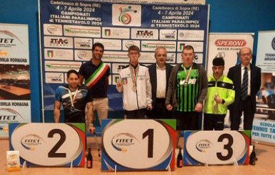 TENNISTAVOLO – Giada Rossi e Matteo Parenzan Campioni d'Italia