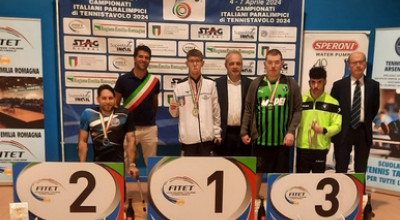 TENNISTAVOLO – Giada Rossi e Matteo Parenzan Campioni d'Italia