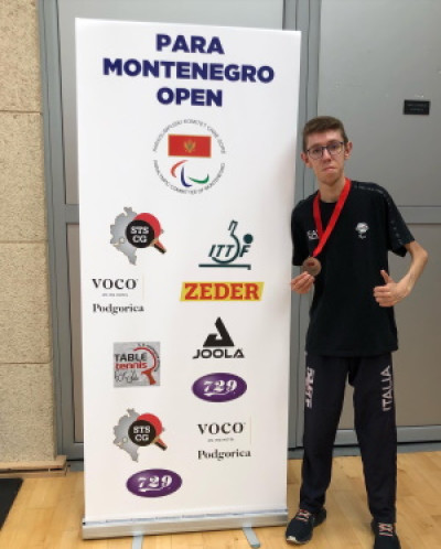 TENNISTAVOLO - Matteo Parenzan è Medaglia di Bronzo al Montenegrin Par...