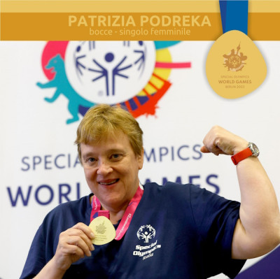 SPECIAL OLYMPICS – Patrizia Podreka: un Oro Mondiali
