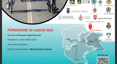 INIZIATIVA - A Pedalando Verso Nord Est il Comitato Regionale CIP Friuli Vene...