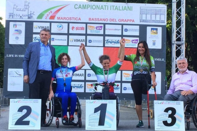 Lorena Ziccardi strappa due bronzi ai Campionati Italiani di Ciclismo Paralim...