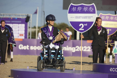 Paradressage, Mondiali di Herning: argento per Sara Morganti