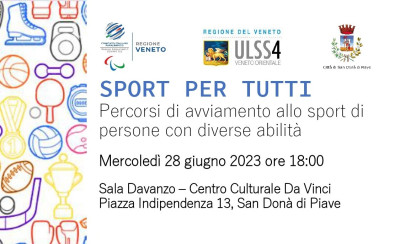 tavola rotonda “LO SPORT PER TUTTI”. tavola rotonda “LO SPORT PER TUTTI”.
