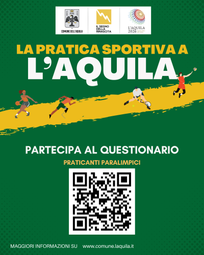 Questionario La pratica sportiva a L'Aquila