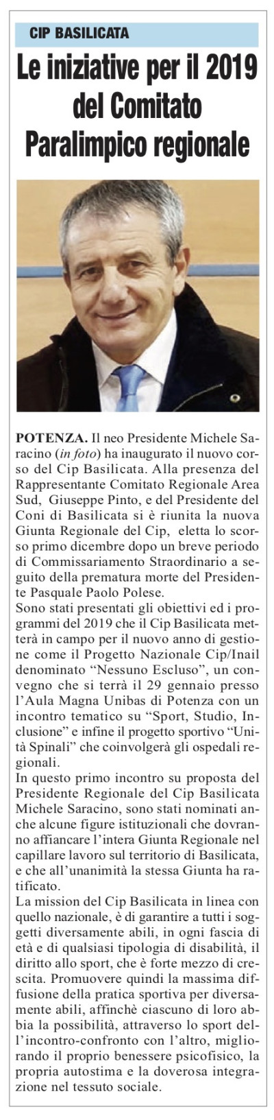 Programma 2019 - CIP Basilicata