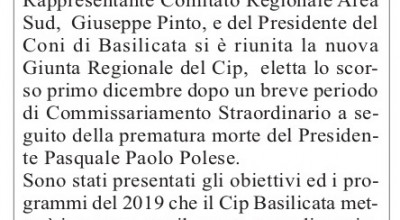 Programma 2019 - CIP Basilicata