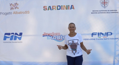 NUOTO INTEGRATO - I big del nuoto acque libere con i paralimpici in sardegna