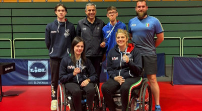 TENNISTAVOLO – Medaglie d'Argento per  Matteo Parenzan e  Giada Rossi  ...