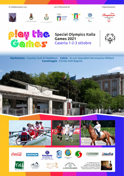 SOI ITALIA, PLAY THE GAMES 1-3 OTTOBRE 2021 CASERTA