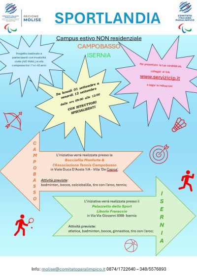 SPORTLANDIA arriva in Molise!