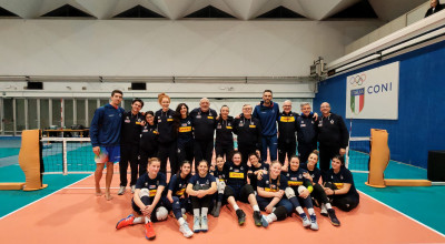 Sitting volley: Nicolai e Dal Corso con la Nazionale B