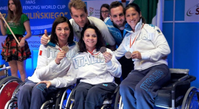Federscherma: alla Coppa del Mondo di Varsavia, bronzo storico per la squadra...