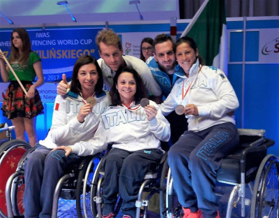 Federscherma: alla Coppa del Mondo di Varsavia, bronzo storico per la squadra...